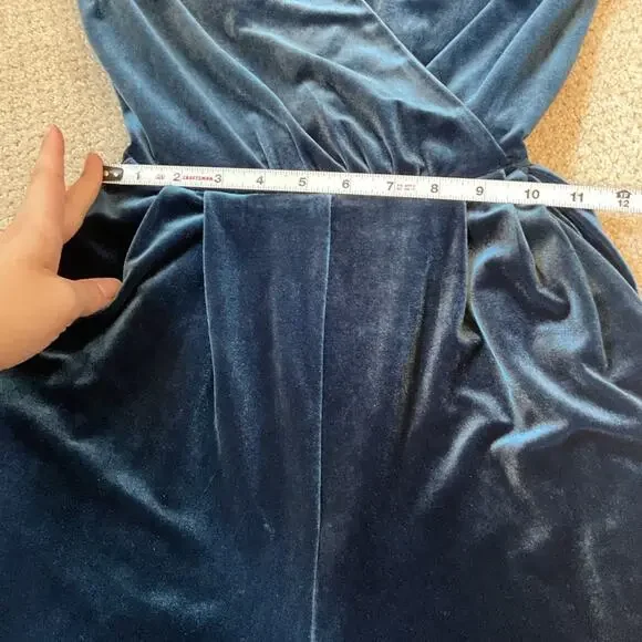 Eliza j velvet jumpsuit on sale